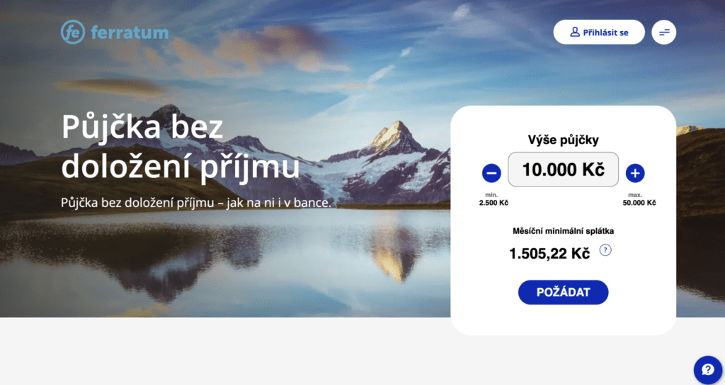 rychlá půjčka bez doložení příjmu
