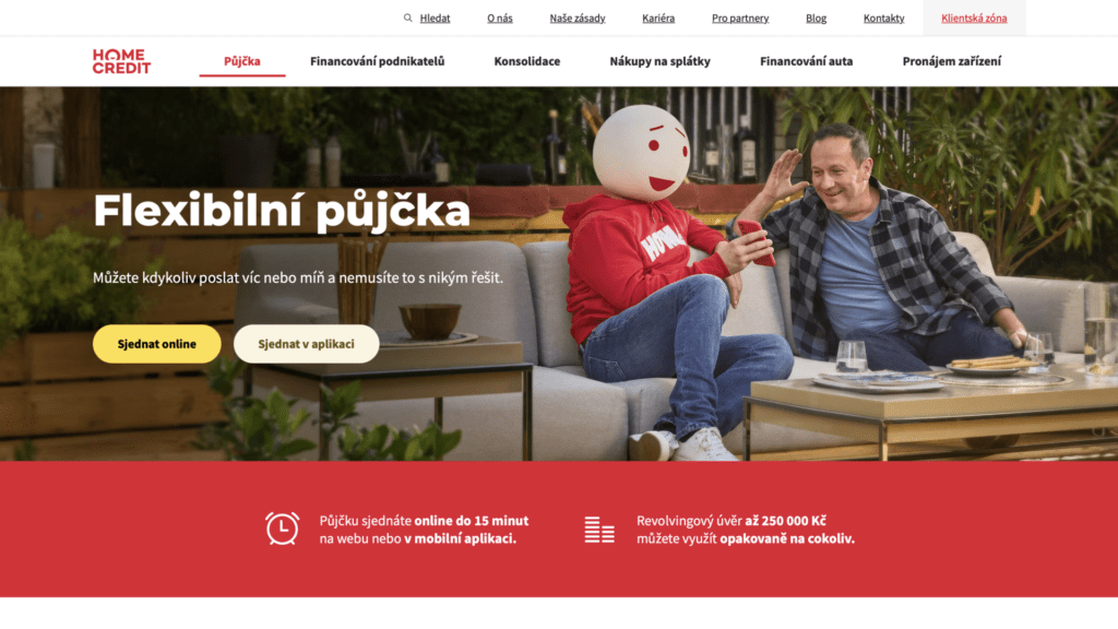 Home Credit patří k největším poskytovatelům flexibilních úvěrů s možností opakovaného čerpání financí.